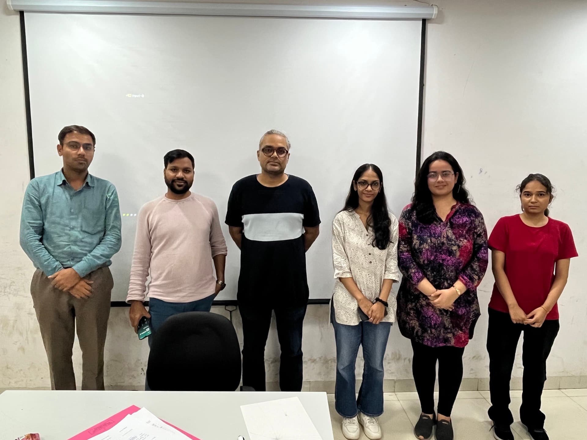 Self-awareness workshop at Ambedkar University