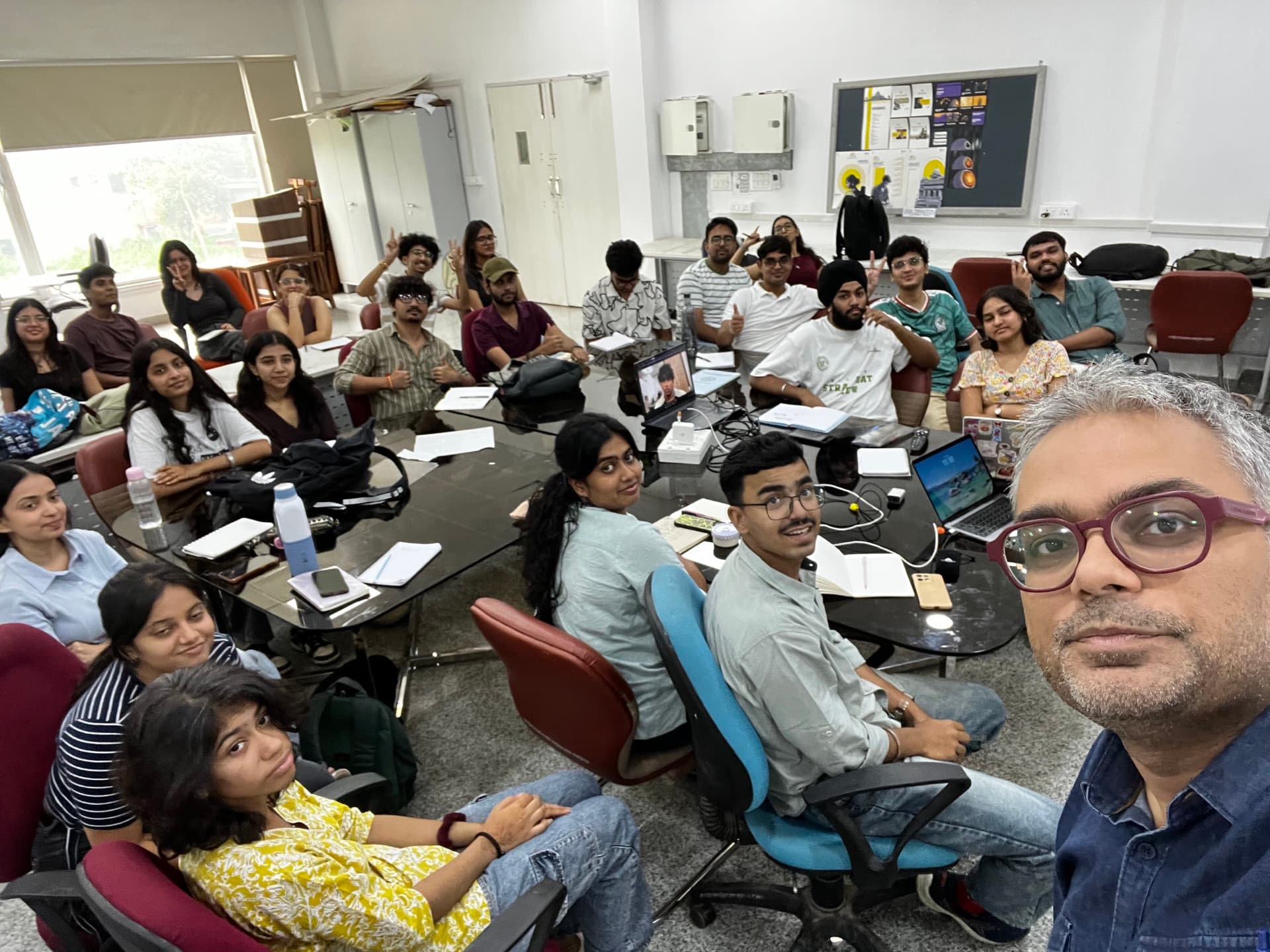 UX workshop session at DTU