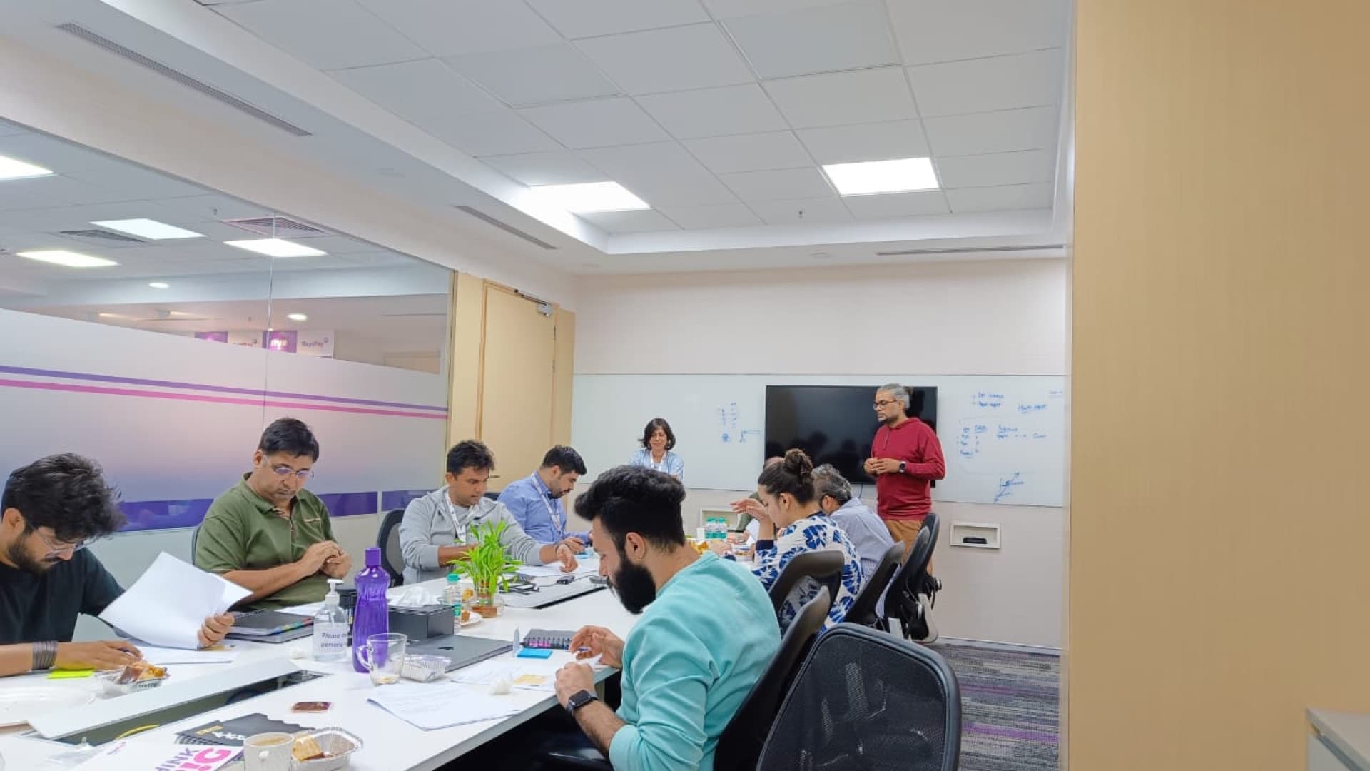 UX research workshop at Rapipay NYE