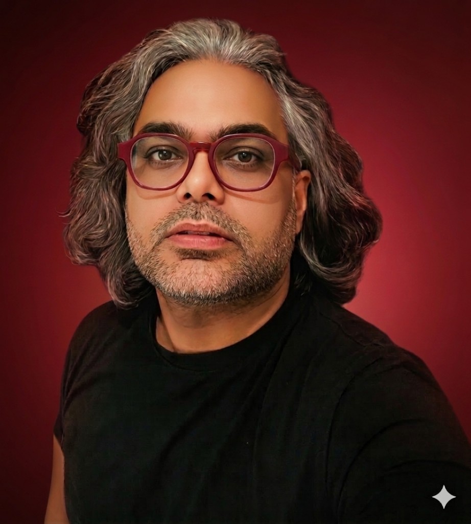 Portrait of Raghvendra Singh — design leader, educator, and AI strategist
